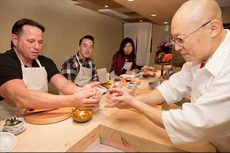 Ginza kitchen experience sights for sightseer